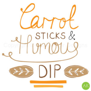 Carrot-sticks-and-humous-dip